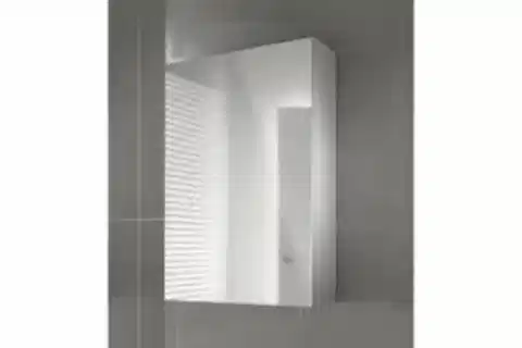 LİSA AYNALI BANYO DOLABI, BEYAZ