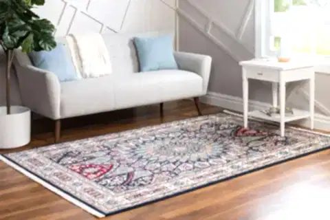 ANGORAHOME ETHNIC MAKİNE HALISI 1531NVY, 275X365