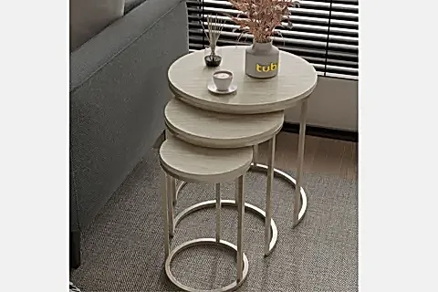 TUBİHOME ARENA ZİGON SEHPA TAKIMI