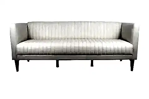 PANA ÜÇLÜ OFİS KANEPESİ, KREM