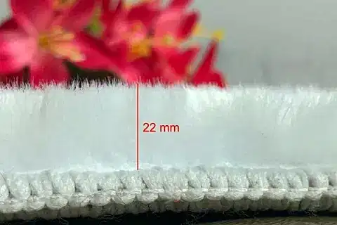 TAPPETO REX TAVŞANI POST HALI, 22 MM, BEYAZ, 80X150