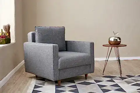 EVA SERİSİ TEKLİ KOLTUK, GRİ