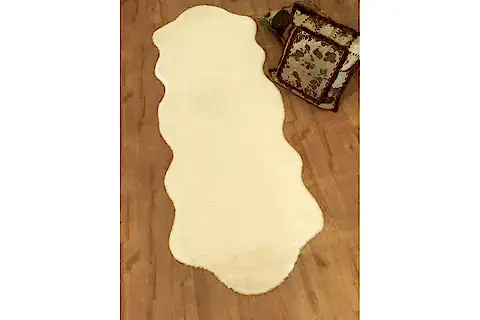 TAPPETO REX TAVŞANI POSTU REX11, KREM, 75X150