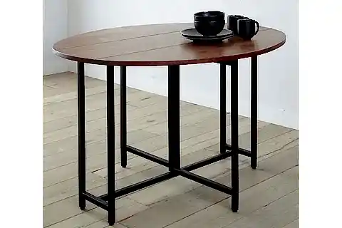 LİNA YUVARLAK KATLANIR MASA, 103X103