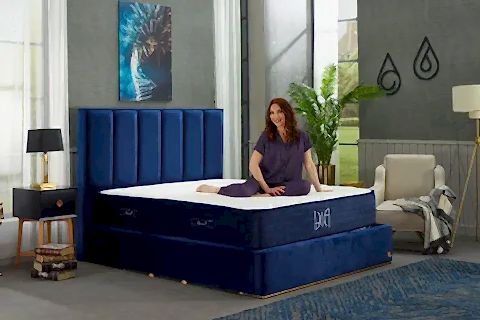 PUUF DİA LATEKS VİSCO JEL ÇİFT KİŞİLİK YATAK, 140X200