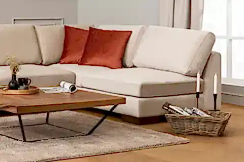 TULİP KÖŞE KOLTUK, EKRU, SAĞ KÖŞE