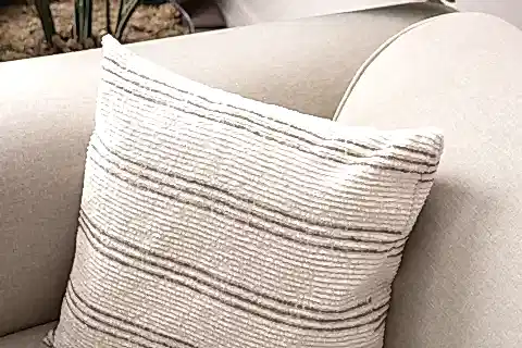 POİNT KAHVE ŞERİT DOKUMA KIRLENT KILIFI, İKİLİ