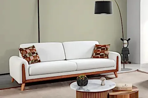 OLİMPOS ÜÇLÜ KOLTUK TAKIMI, GRİ