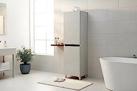 LAVO KİRLİ SEPETLİ DOLAP,  42X135X36