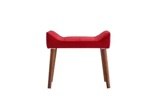 TUBİHOME NEW COOL PUF, KIRMIZI