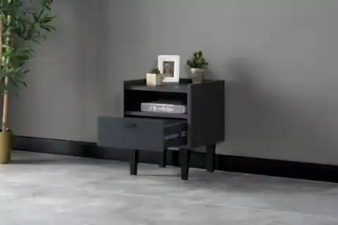 FRANZ GENÇ ODASI KOMODİNİ, ANTRASİT