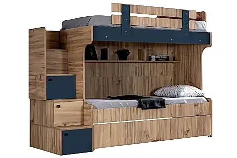 RİVA YAVRULU RANZALI GENÇ ODASI TAKIMI, 3 KAPAKLI