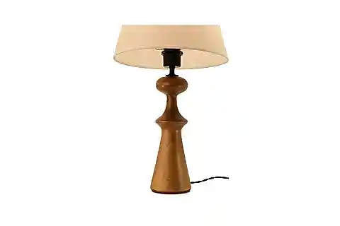 MASSELLO DESIGN DIMNESS AHŞAP ABAJUR, MASA LAMBASI, CEVİZ