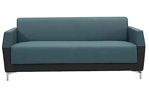 GENESİS ÜÇLÜ OFİS BEKLEME KOLTUĞU, YEŞİL SİYAH