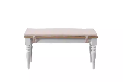 SEMBOL BENCH, BEYAZ, 85 CM