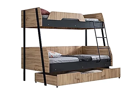 ALBA ÜÇLÜ YAVRULU DEMİR RANZA, ANTRASİT