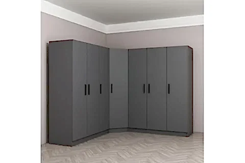 MİNAR KALE GARDIROP 9,  7 KAPAKLI,  190 CM