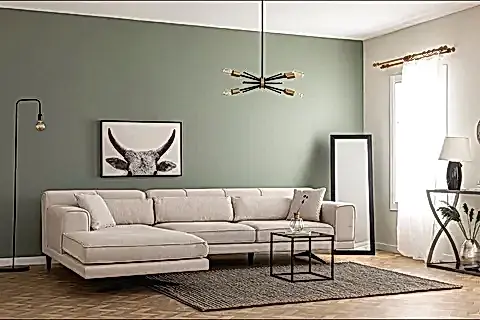 JİVAGO KÖŞE KOLTUK, EKRU, SOL KÖŞE
