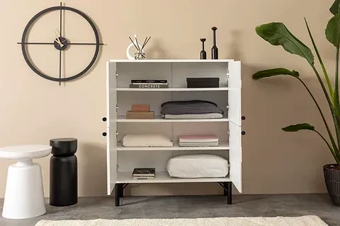 MULTİKABİN AULİA ÇOK AMAÇLI DOLAP, METAL AYAK