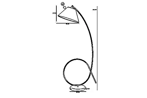KAYA SİYAH LAMBADER, PRAMİT HASIR SİYAH ABAJURLU