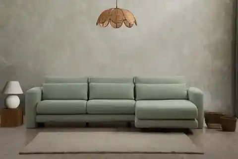 LİLLY BUKLET KÖŞE KOLTUK, YEŞİL, SAĞ KÖŞE