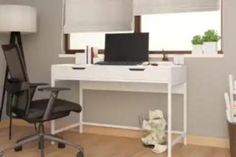 MİDOSER DURU ÇALIŞMA MASASI BEYAZ