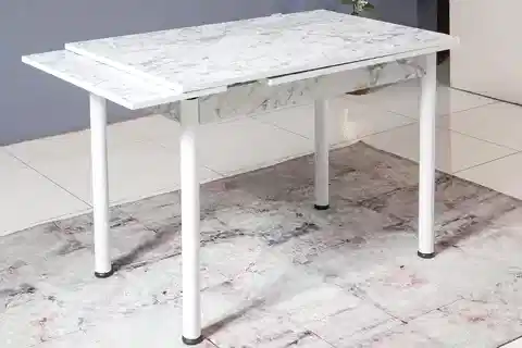 SMART MASA, BEYAZ MERMER, 70X110