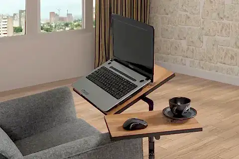 GLEN HOME OFFICE LAPTOP MASASI, ATLANTİK CEVİZ