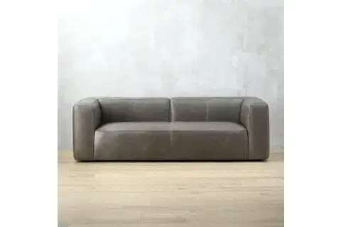 ZEN DERİ ÜÇLÜ KOLTUK, ANTRASİT