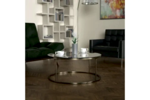 POTRİCA YUVARLAK ORTA SEHPA, ESKİTME PİRİNÇ