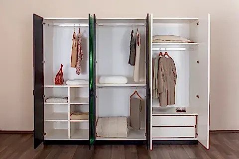 LİNE GARDIROP, 6 KAPAKLI