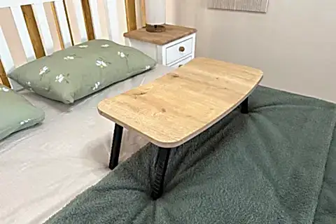 MİLTON KATLANABİLİR MDF LAPTOP SEHPASI, SAFİR MEŞE