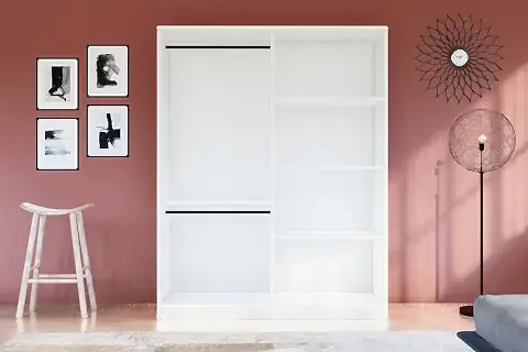 GM 052 DÜĞME GARDIROP, 4 KAPAKLI