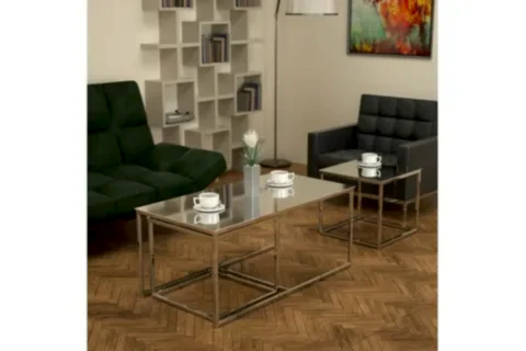 TWİNS SEHPA, ŞEFFAF CAM