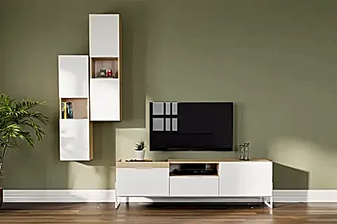 HEKLA TV ÜNİTESİ, 4 KAPAKLI VE 3 ÇEKMECELİ