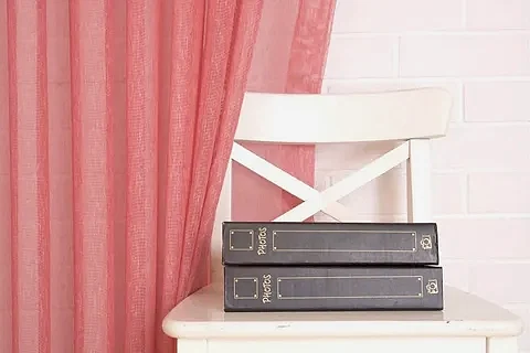 MASSARELLİ KETEN TÜL NAR RENGİ 1-3 SIK PİLE 100X260
