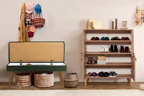 MULTİKABİN SAKA AYAKKABILIK ANTRE TAKIMI, SONOMO YEŞİL