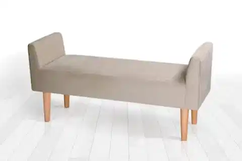 VIERRE BENCH PUF, KAHVE