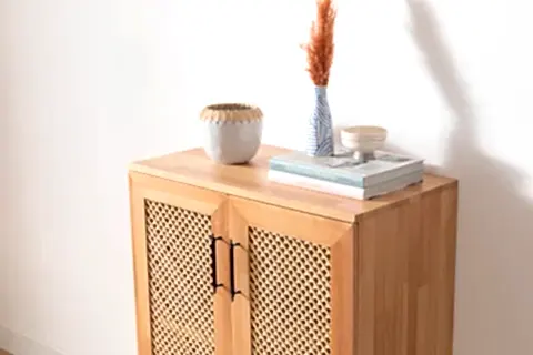 ZEUS AHŞAP DİKEY KONSOL, NATURAL