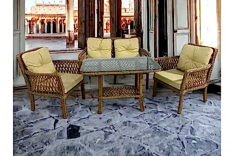 SİDE RATTAN İKİLİ BAHÇE VE BALKON TAKIMI
