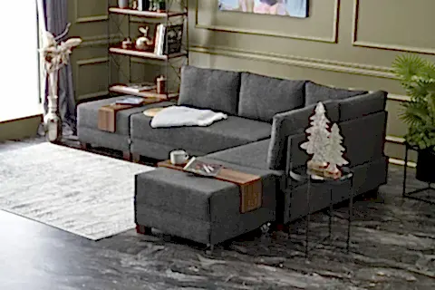 FLY YATAKLI KÖŞE KOLTUK, ANTRASİT