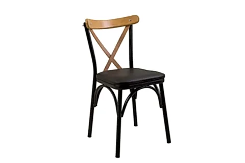 OLİVER BLACK SANDALYE, SİYAH KARİNA