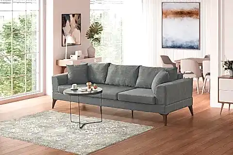 LİNO MODÜLER KÖŞE KOLTUK, KÜL GRİ