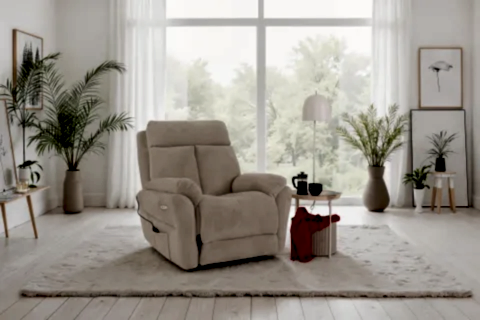 AMSTERDAM MASAJLI ELEKTRIKLI TV KOLTUĞU SALLANIR, KREM