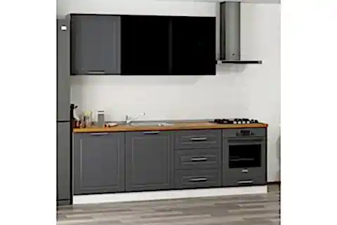 MİNAR HAZIR MUTFAK DOLABI 241, MEBRAN, BEYAZ