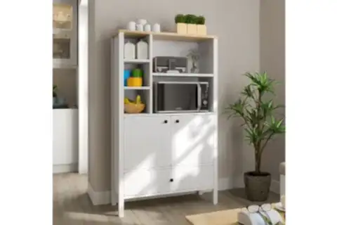LUMERA KAHVE KÖŞESİ AİRFRY DOLABI, 2 KAPAKLI 1 ÇEKMECELİ
