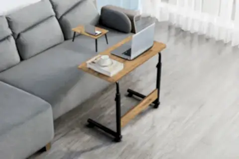 ÇİFT KULLANIMLI YÜKSEKLİK AYARLI LAPTOP SEHPASI, ÇAM