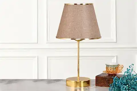 EVLİGHT MİRZA ABAJUR, GOLD KUMBEJİ, İKİLİ