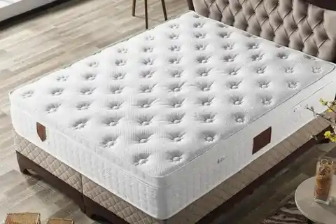 BEDCRAFT STARLINE PLUS FERMUARLI PEDLİ ULTRA FULL YAYLI TEK KİŞİLİK YATAK, 90X190