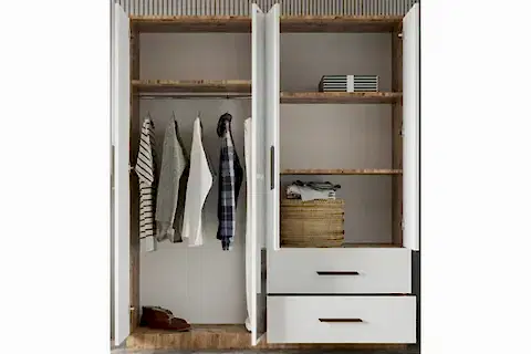 ZİTA GARDIROP, 4 KAPAKLI